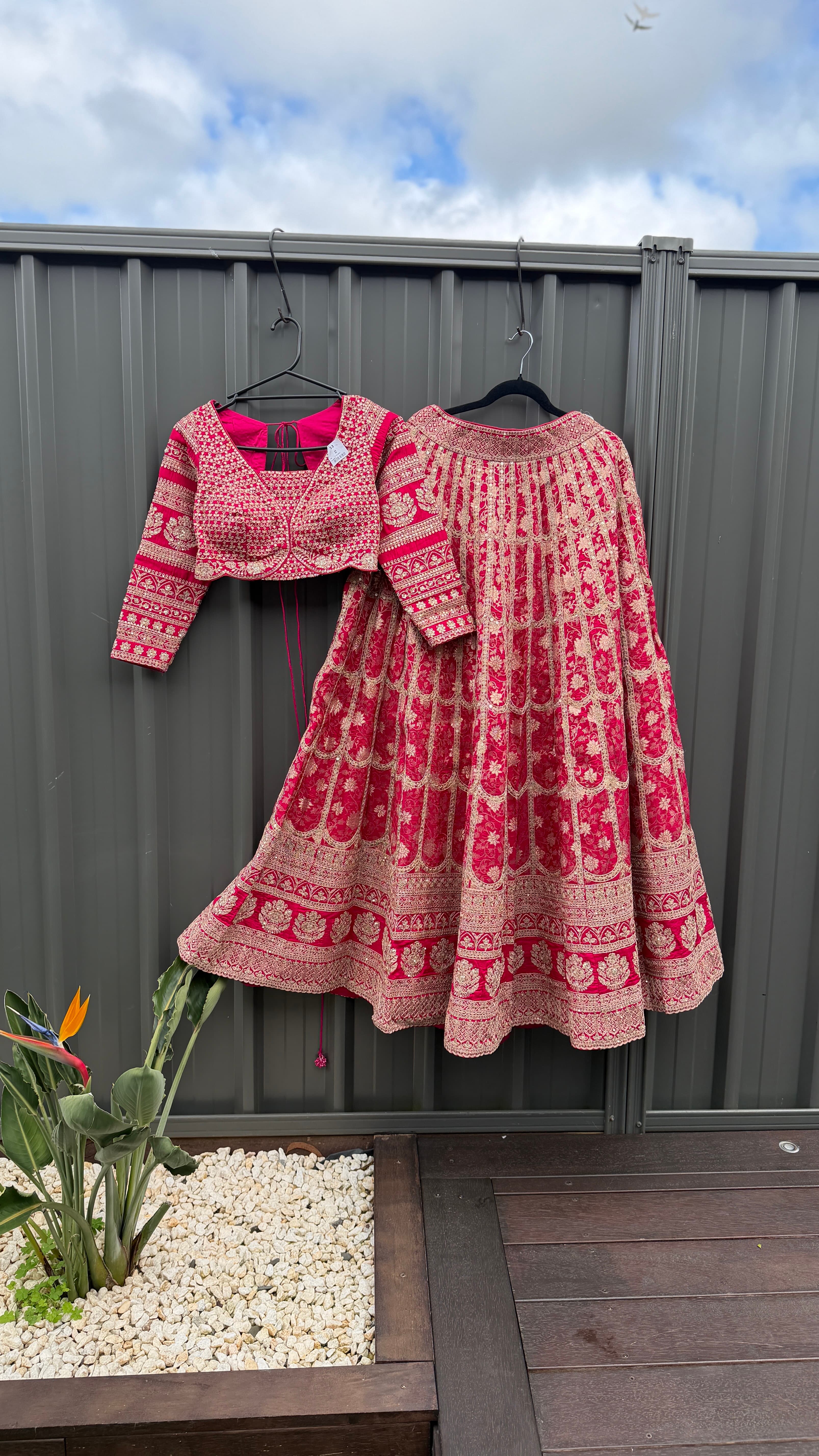 Beautiful pink lehenga