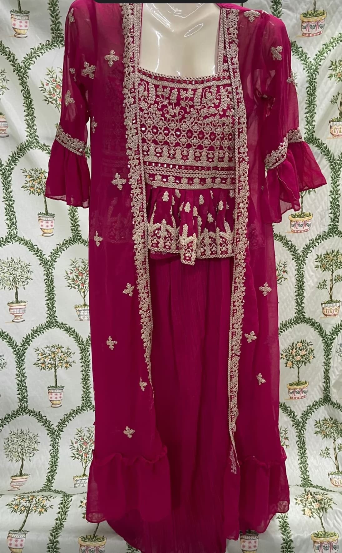 3pics pink colour