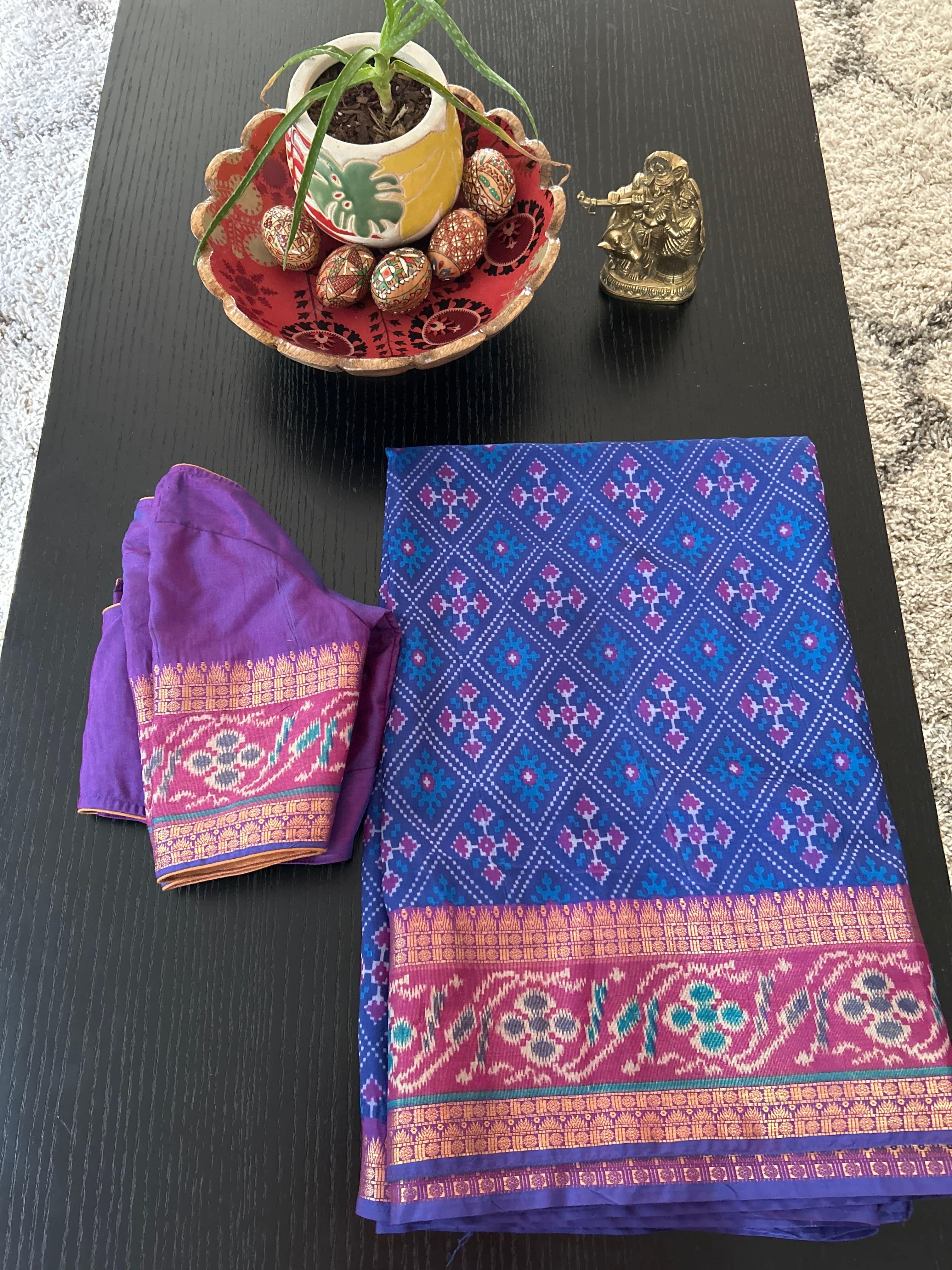 Semi Silk Patola Saree