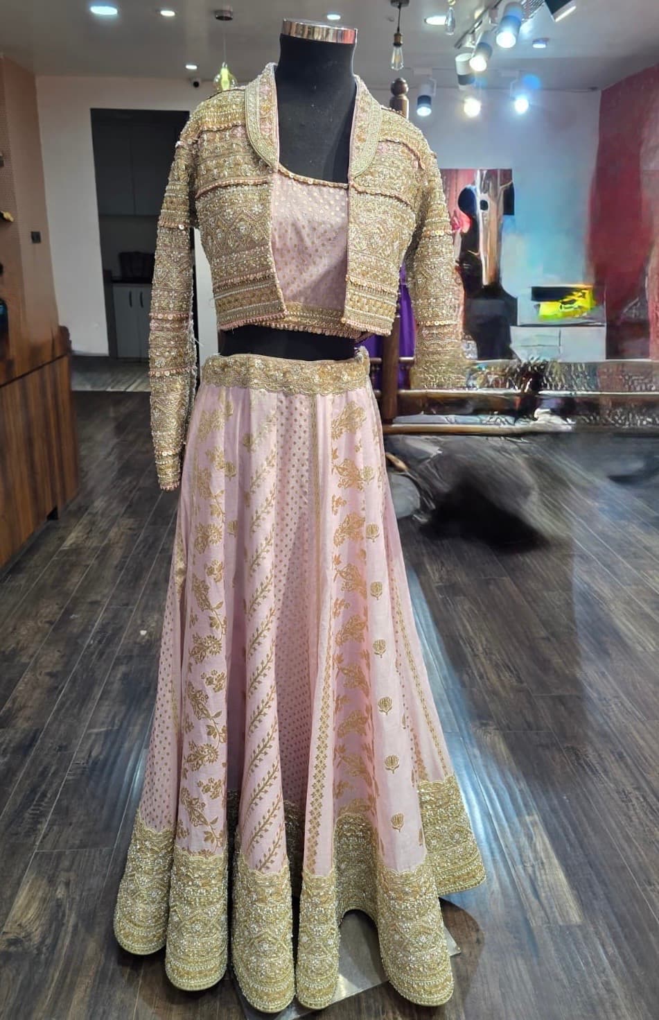 Jacket Lehenga