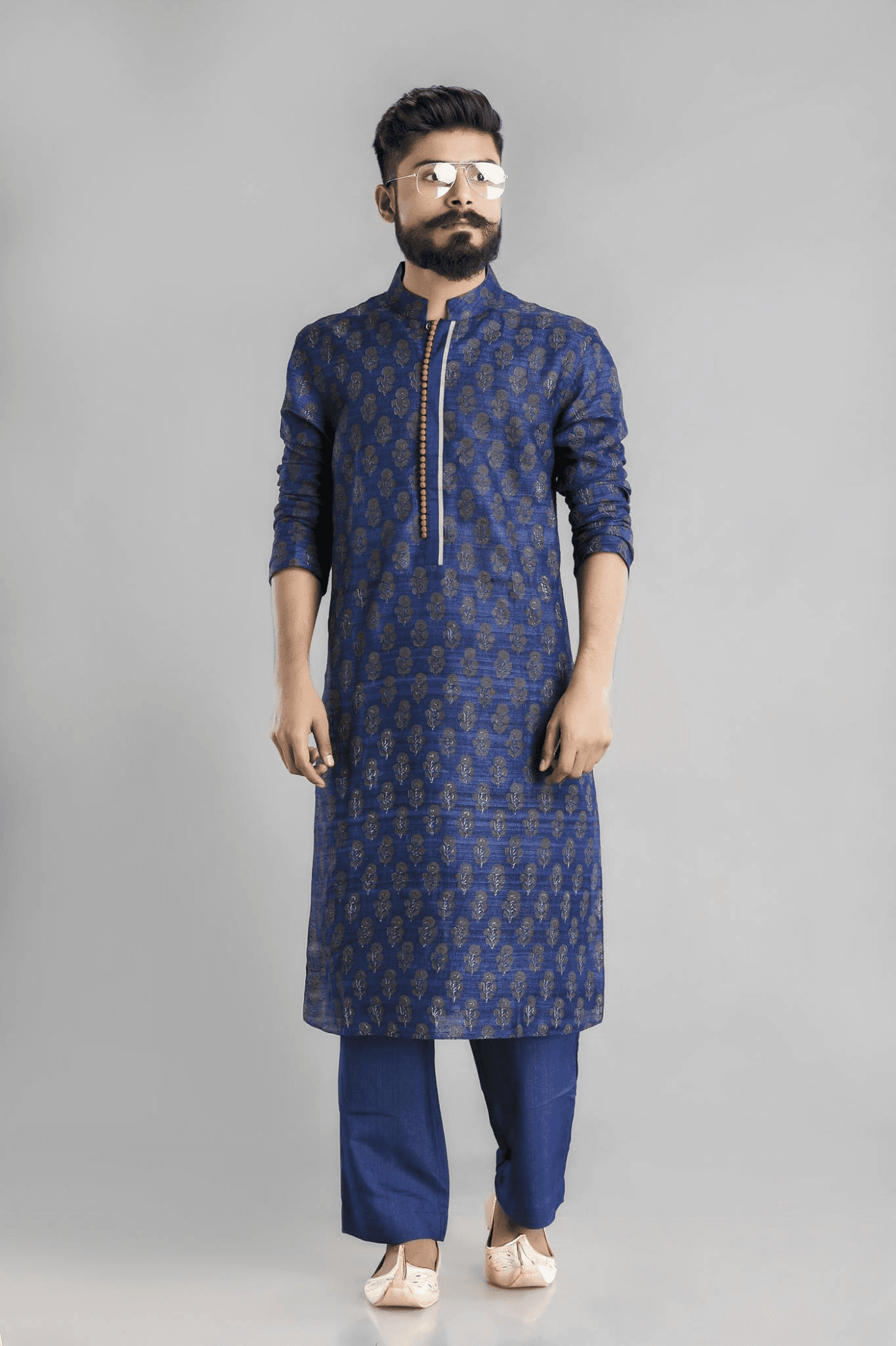 men’s pure silk kurta