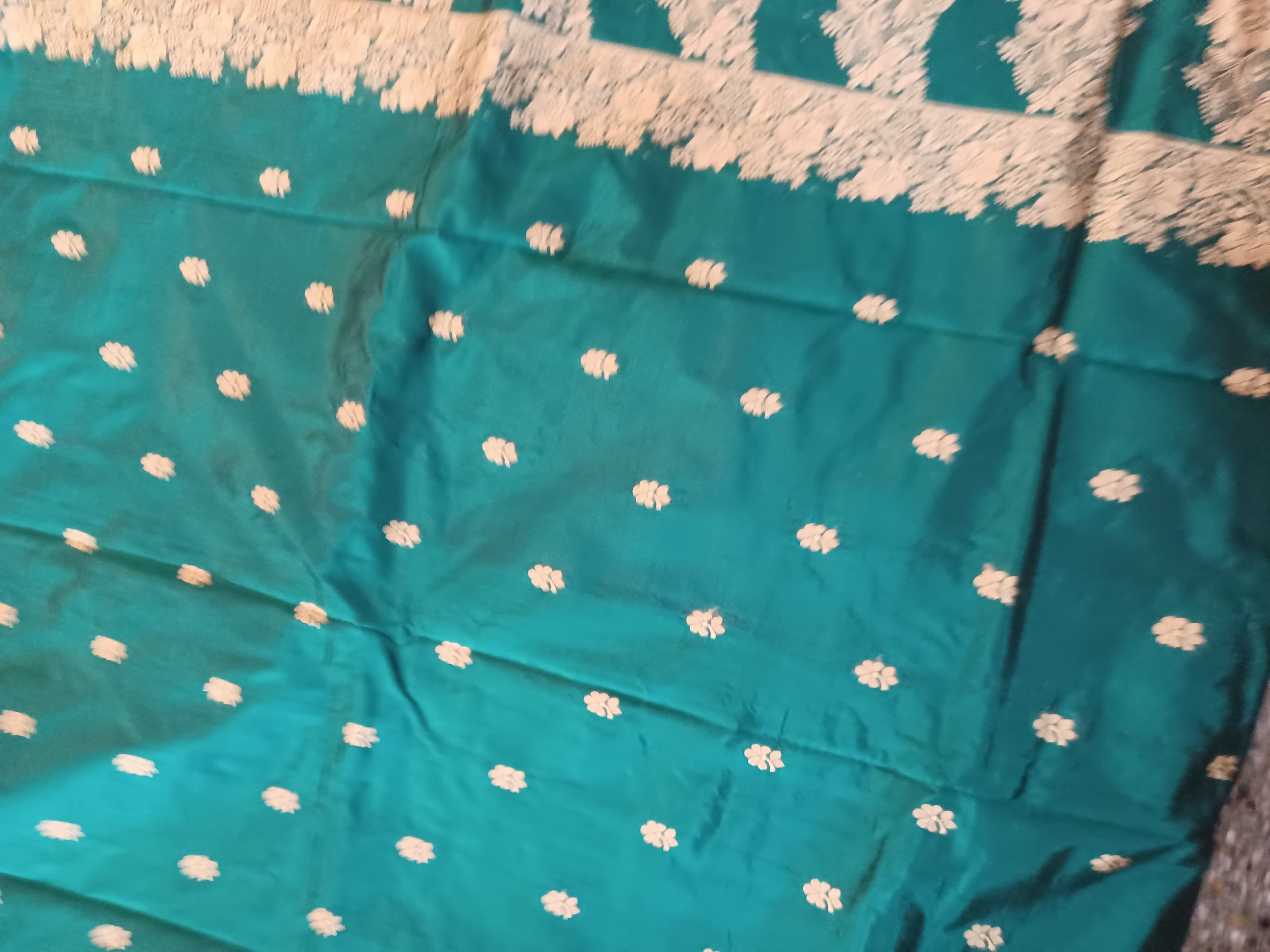 Benarasi silk saree bought from Nalli